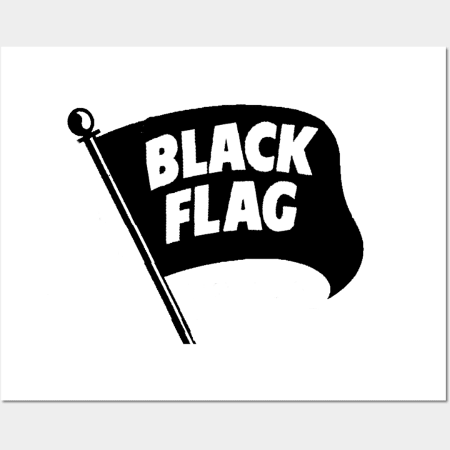 black flag Wall Art by Stubbs Letterpress